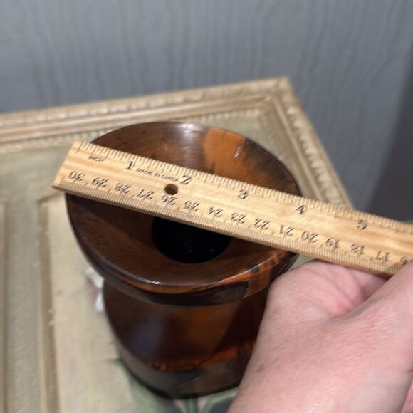 Rustic Oregon Myrtlewood Bud Vase - Picture 8 of 11